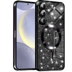 Techsuit - Luxury Glitter MagSafe - Samsung Galaxy S24 - Black