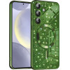 Techsuit - Luxury Glitter MagSafe - Samsung Galaxy S24 - Deep Green