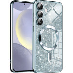 Techsuit - Luxury Glitter MagSafe - Samsung Galaxy S24 - Light Blue