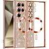 Techsuit - Luxury Glitter MagSafe - Samsung Galaxy S24 Ultra - Rose Gold