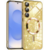 Techsuit - Luxury Glitter MagSafe - Samsung Galaxy S25 - Gold