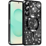 Techsuit - Luxury Glitter MagSafe - Samsung Galaxy S25 Plus - Black