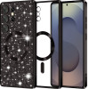 Techsuit - Luxury Glitter MagSafe - Samsung Galaxy S25 Ultra - Black