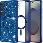 Techsuit - Luxury Glitter MagSafe - Samsung Galaxy S25 Ultra - Deep Blue