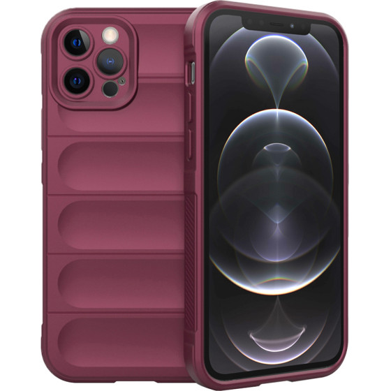Techsuit - Magic Shield - iPhone 12 Pro - Bordeaux