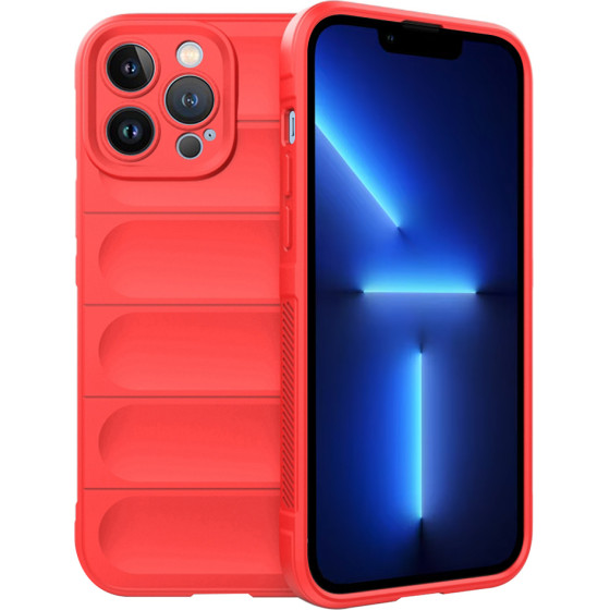 Techsuit - Magic Shield - iPhone 13 Pro Max - Red