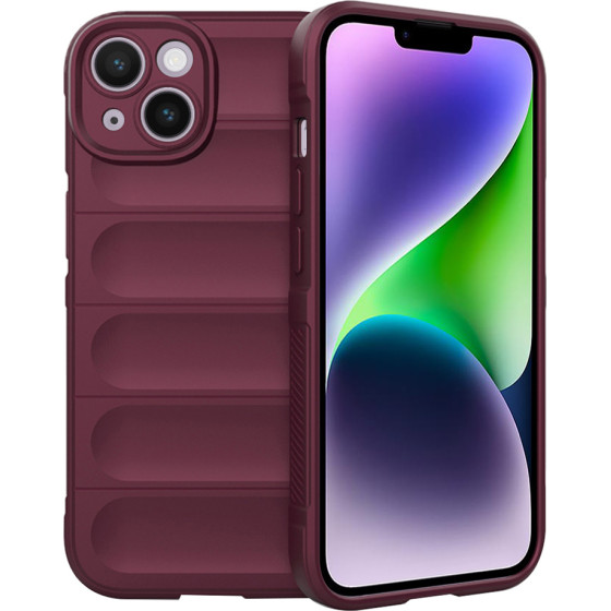 Techsuit - Magic Shield - iPhone 14 Plus - Bordeaux