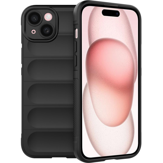 Techsuit - Magic Shield - iPhone 15 - Black