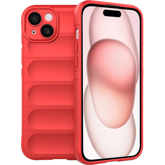 Techsuit - Magic Shield - iPhone 15 - Red