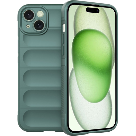 Techsuit - Magic Shield - iPhone 15 Plus - Green