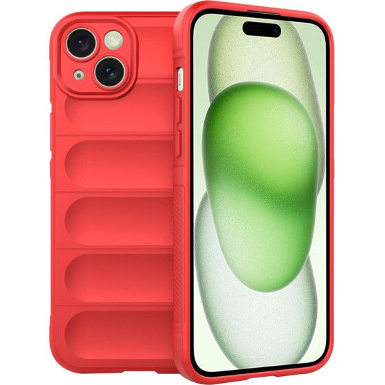 Techsuit - Magic Shield - iPhone 15 Plus - Red