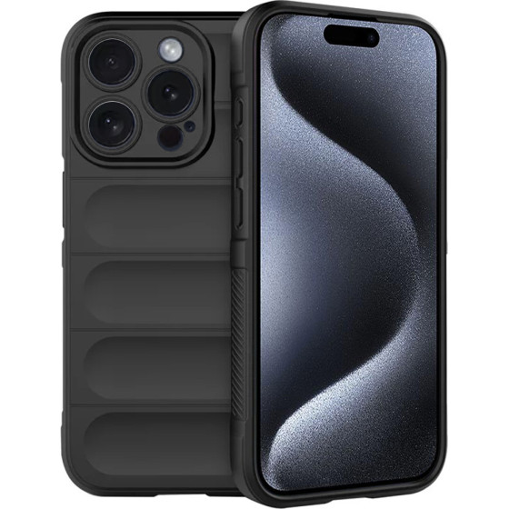 Techsuit - Magic Shield - iPhone 15 Pro - Black