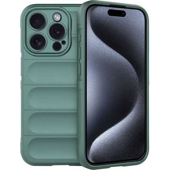 Techsuit - Magic Shield - iPhone 15 Pro - Green