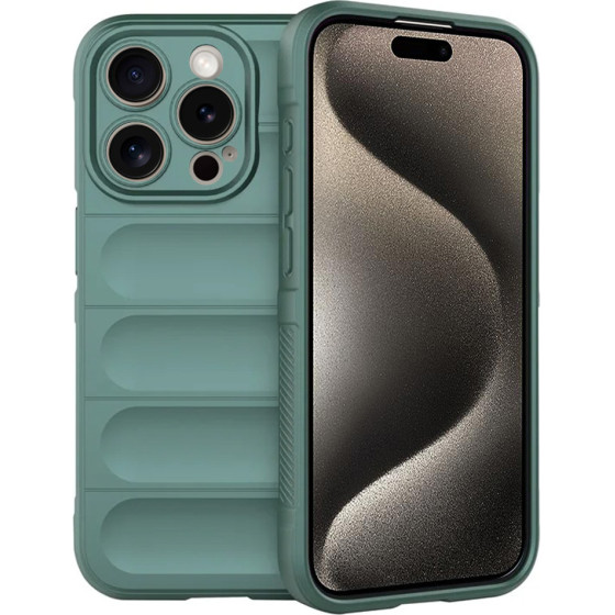 Techsuit - Magic Shield - iPhone 15 Pro Max - Green