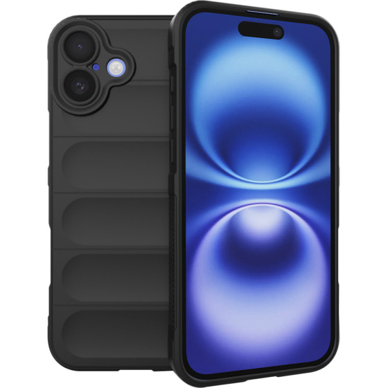 Techsuit - Magic Shield - iPhone 16 - Black