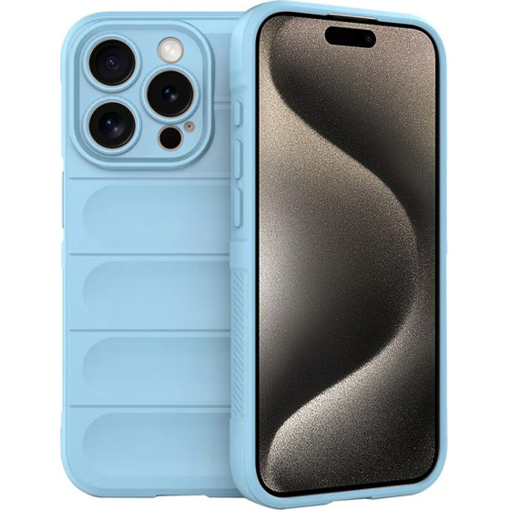 Techsuit - Magic Shield - iPhone 15 Pro Max - Bleu