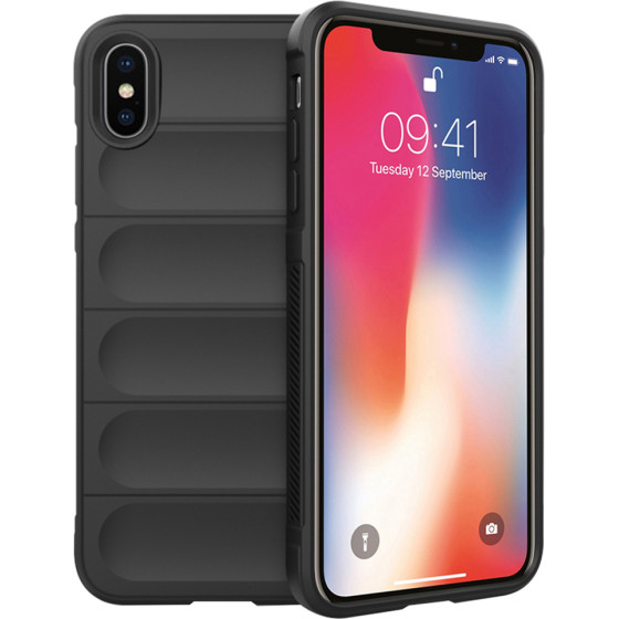 Techsuit - Magic Shield - iPhone X / iPhone XS - Black