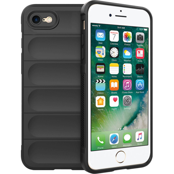 Techsuit - Magic Shield - iPhone 7 / iPhone 8 / iPhone SE 2, SE 2020 / iPhone SE 3, SE 2022 - Black