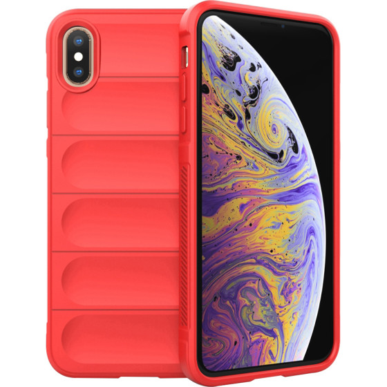 Techsuit - Magic Shield - iPhone XS Max - Red
