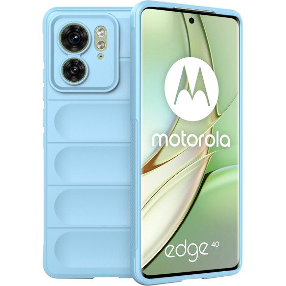 Techsuit - Magic Shield - Motorola Edge 40 / Edge (2023) - Bleu