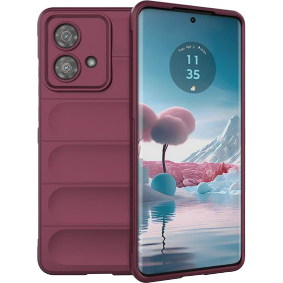 Techsuit - Magic Shield - Motorola Edge 40 Neo - Bordeaux