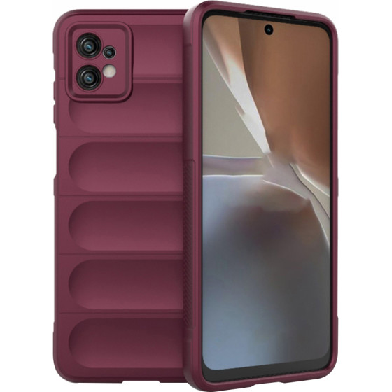 Techsuit - Magic Shield - Motorola Moto G32 - Bordeaux