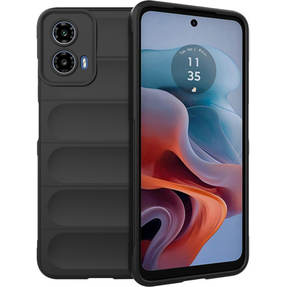 Techsuit - Magic Shield - Motorola Moto G34 / Moto G45 - Black