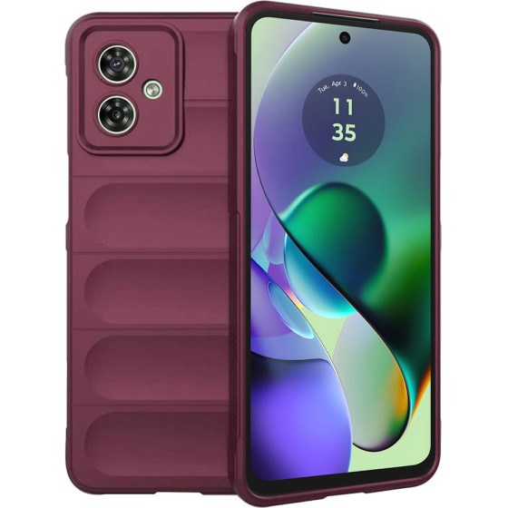 Techsuit - Magic Shield - Motorola Moto G54 - Bordeaux