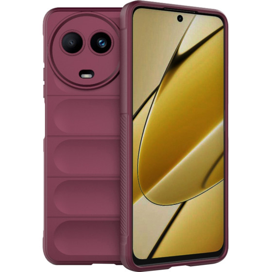 Techsuit - Magic Shield - Realme 11 5G - Bordeaux