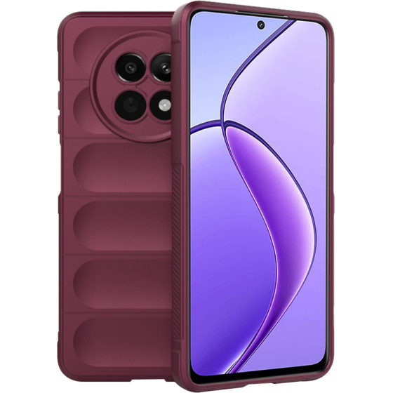 Techsuit - Magic Shield - Realme 12 / 12x - Bordeaux