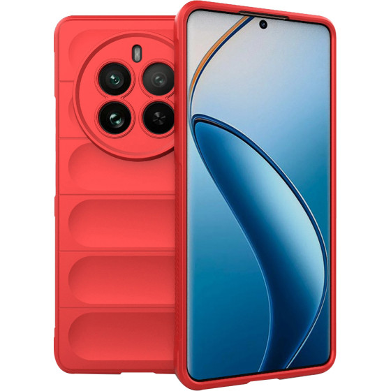 Techsuit - Magic Shield - Realme 12 Pro / 12 Pro+ - Red