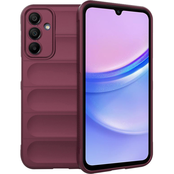 Techsuit - Magic Shield - Samsung Galaxy A15 4G / A15 5G - Bordeaux