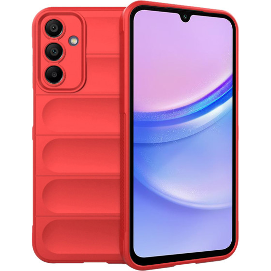 Techsuit - Magic Shield - Samsung Galaxy A15 4G / A15 5G - Red