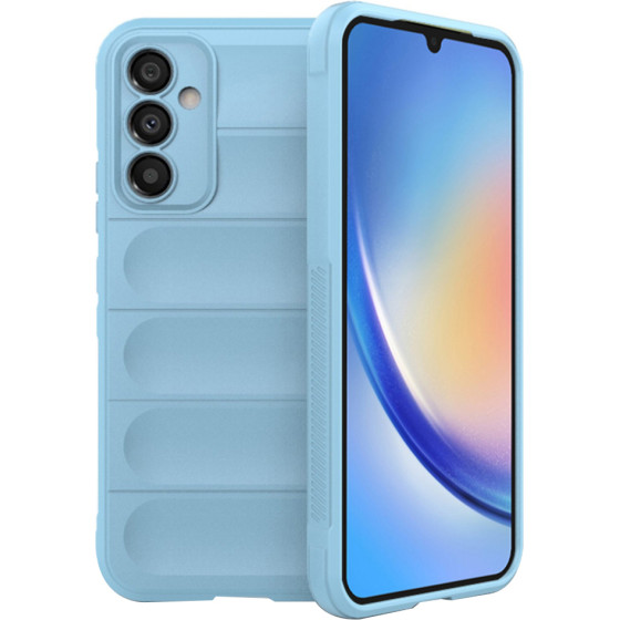 Techsuit - Magic Shield - Samsung Galaxy A34 5G - Bleu
