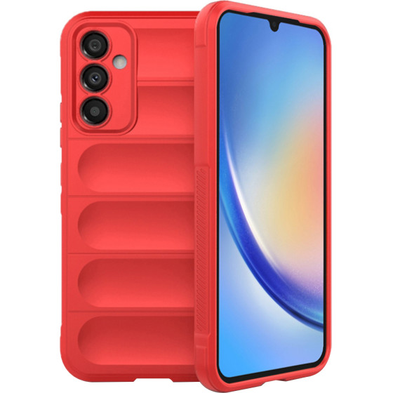 Techsuit - Magic Shield - Samsung Galaxy A34 5G - Red