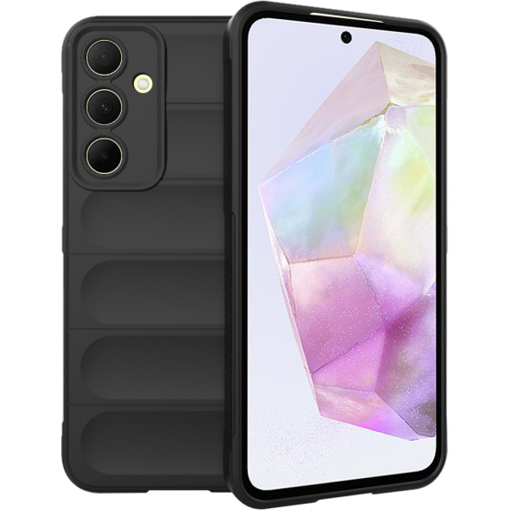 Techsuit - Magic Shield - Samsung Galaxy A35 5G - Black