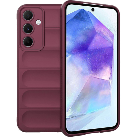 Techsuit - Magic Shield - Samsung Galaxy A55 5G - Bordeaux