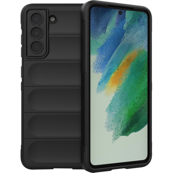 Techsuit - Magic Shield - Samsung Galaxy S21 FE 5G - Black