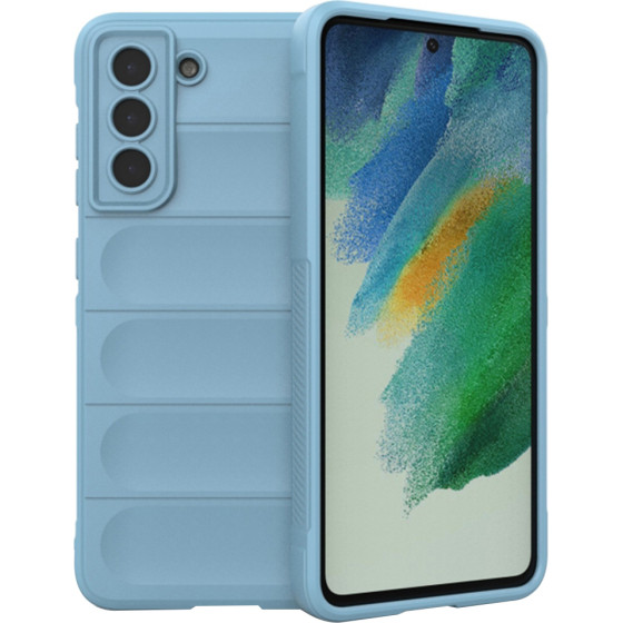 Techsuit - Magic Shield - Samsung Galaxy S21 FE 5G - Bleu