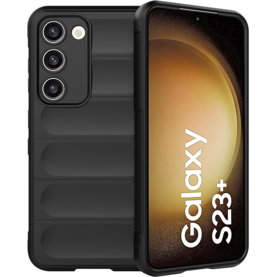 Techsuit - Magic Shield - Samsung Galaxy S23 Plus - Black