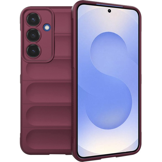 Techsuit - Magic Shield - Samsung Galaxy S25 - Bordeaux
