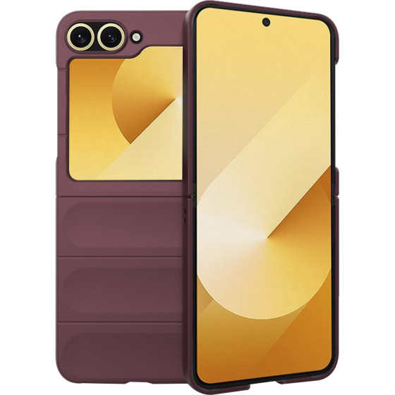 Techsuit - Magic Shield - Samsung Galaxy Z Flip6 - Bordeaux