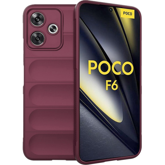 Techsuit - Magic Shield - Xiaomi Poco F6 - Bordeaux