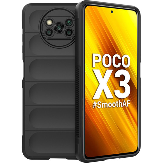 Techsuit - Magic Shield - Xiaomi Poco X3 / Poco X3 NFC / Poco X3 Pro - Black