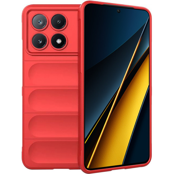 Techsuit - Magic Shield - Xiaomi Poco X6 Pro - Red