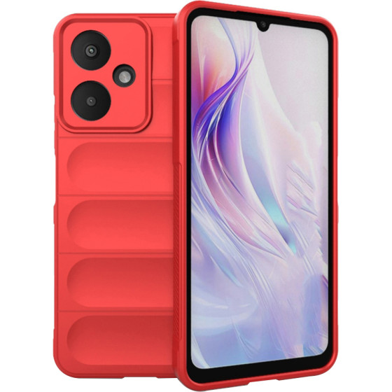 Techsuit - Magic Shield - Xiaomi Redmi 13C 5G - Red