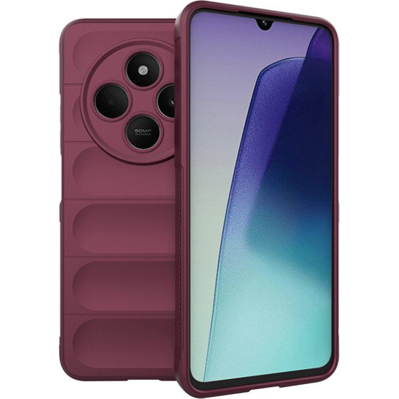Techsuit - Magic Shield - Xiaomi Redmi 14C / Poco C75 - Bordeaux
