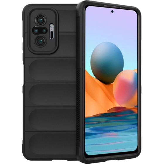 Techsuit - Magic Shield - Xiaomi Redmi Note 10 Pro / Note 10 Pro Max - Black