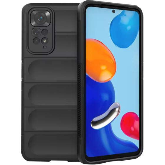Techsuit - Magic Shield - Xiaomi Redmi Note 11 / Note 11S - Black