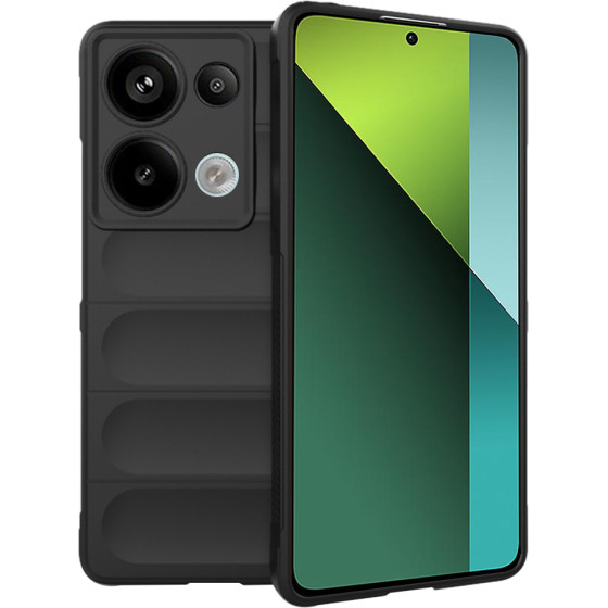Techsuit - Magic Shield - Xiaomi Redmi Note 13 Pro 5G / Poco X6 - Black